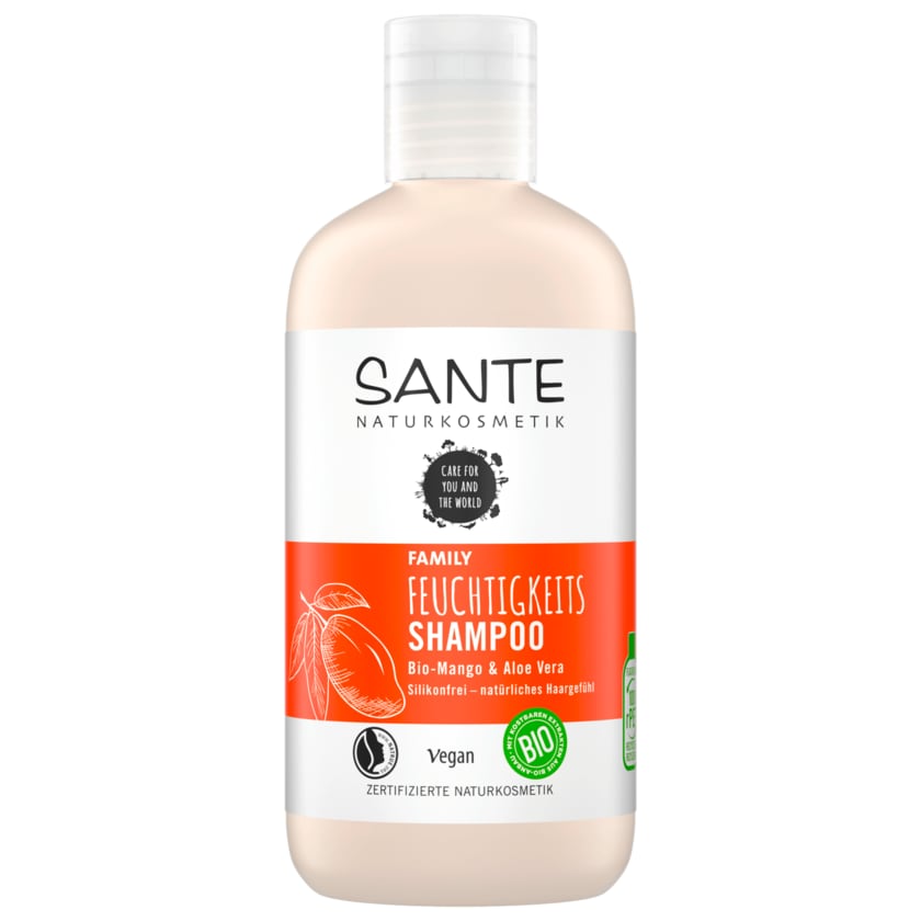 Sante Family Feuchtigkeit Shampoo Mango & Aloe Vera 250ml